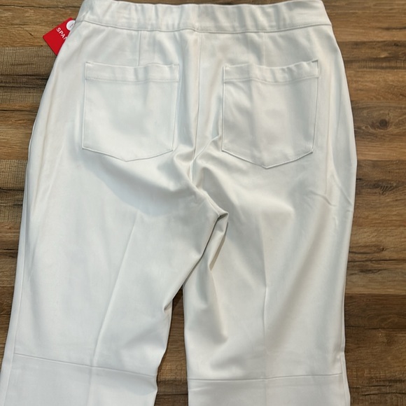 SPANX WOMENS KICK FLARE PANT SIZE LARGE TALL WHITE NEW - Picture 4 of 12